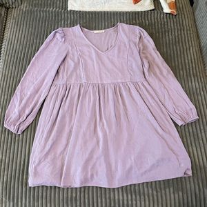 Fairytale Charm Lilac Babydoll Dress by Magnolia Boutique